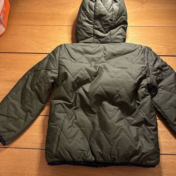 NWT Gymboree green puffer fleece lined jacket 5t - Picture 5 of 7